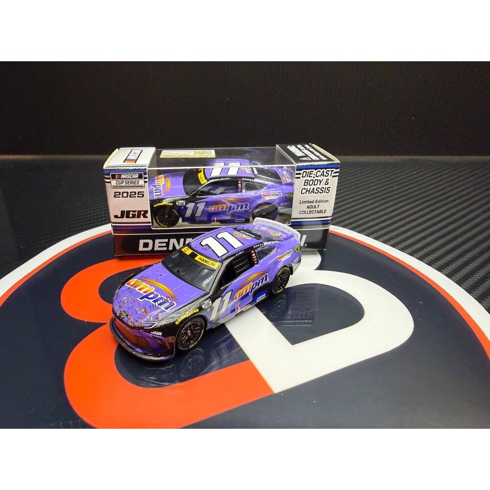 2025 Denny Hamlin 1:64 ampm Las Vegas Race Win NASCAR Diecast